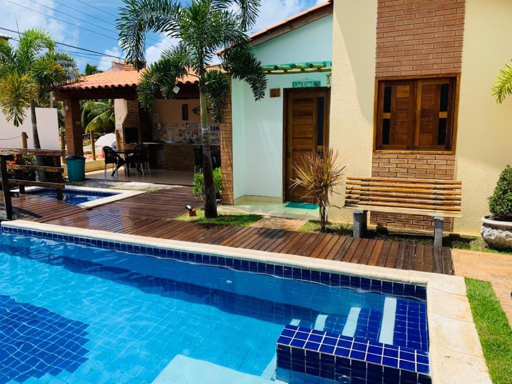 Flats Villas Litoral Sul - Lagoa Do Pau - Coruripe - Al Exteriör bild