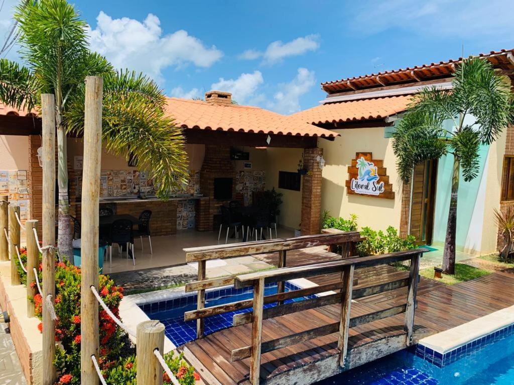 Flats Villas Litoral Sul - Lagoa Do Pau - Coruripe - Al Exteriör bild