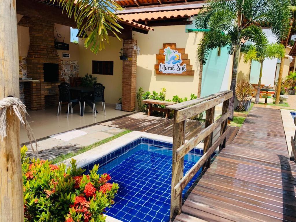 Flats Villas Litoral Sul - Lagoa Do Pau - Coruripe - Al Exteriör bild