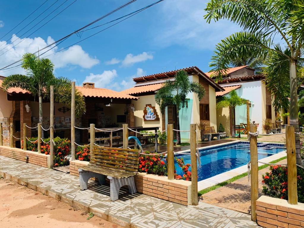 Flats Villas Litoral Sul - Lagoa Do Pau - Coruripe - Al Exteriör bild